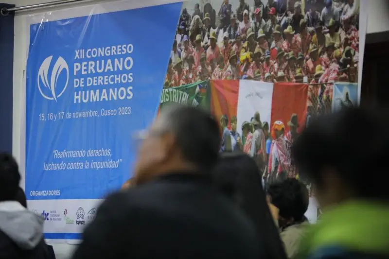 XII Congreso Nacional de Derechos Humanos rechaza autoritarismo e impunidad de Boluarte