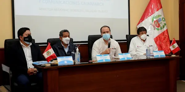 Viceministro de Comunicaciones anuncia medidas para el cierre de brechas digitales en Cajamarca