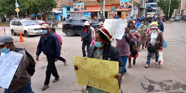 Inicio del paro Regional Agrario indefinido