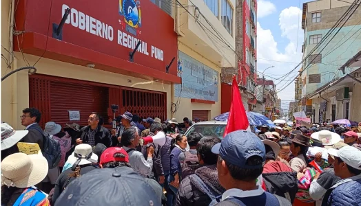 Gobernador Regional de Puno señala que el conflicto entre Patambuco y Alto Inambari es provocado por la minería ilegal