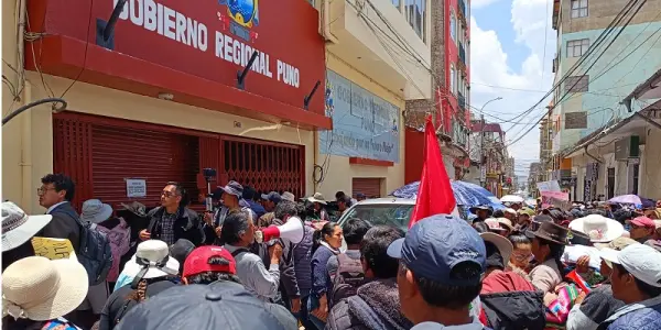 Gobernador Regional de Puno señala que el conflicto entre Patambuco y Alto Inambari es provocado por la minería ilegal