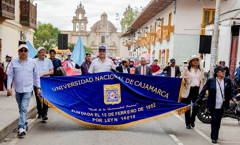 Rector de la Universidad Nacional de Cajamarca asegura que ciclo académico no se perderá por la huelga de docentes