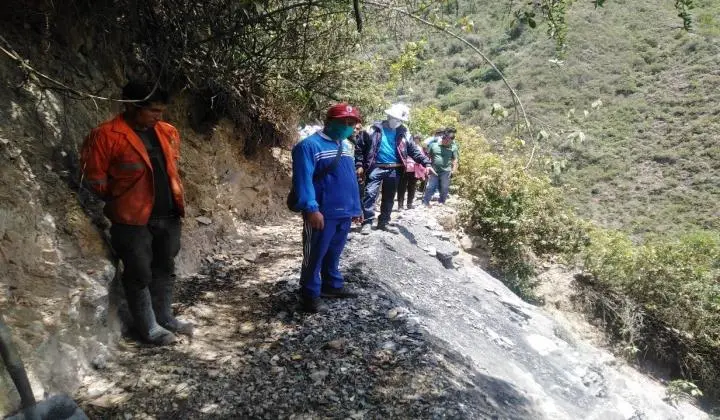 Solicitan cierre de Minera Golden Fox por explorar sin permisos y contaminar aguas en las alturas de Huanta