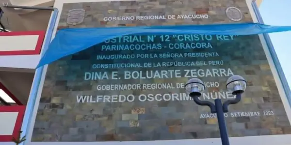 Población de Coracora rechaza mural que lleva los nombres de Dina Boluarte y Wilfredo Oscorima