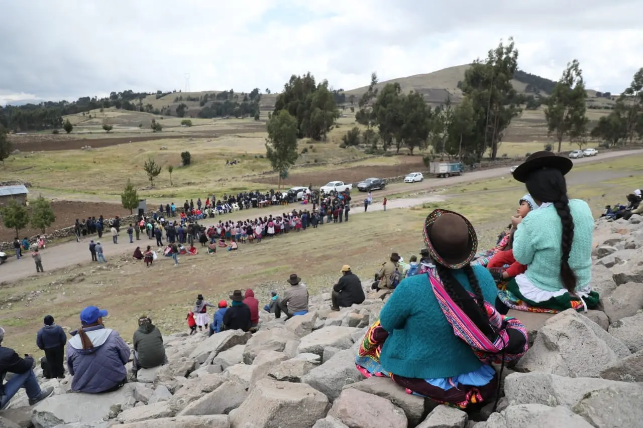 Dirigentas del sur de Ayacucho apoyan el cierre de operaciones mineras