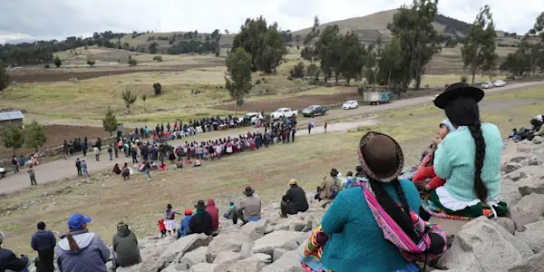 Dirigentas del sur de Ayacucho apoyan el cierre de operaciones mineras