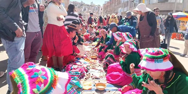 Puno recibió el Año Nuevo Andino con  el ‘Quqawi’ más largo del mundo