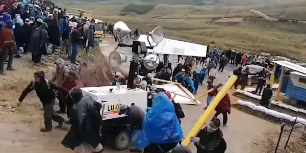 Ronderos retiran equipos de minera Anta Norte y piden su paralización inmediata