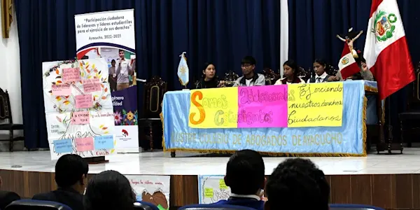 Líderes estudiantiles expusieron la realidad regional de la niñez y la adolescencia