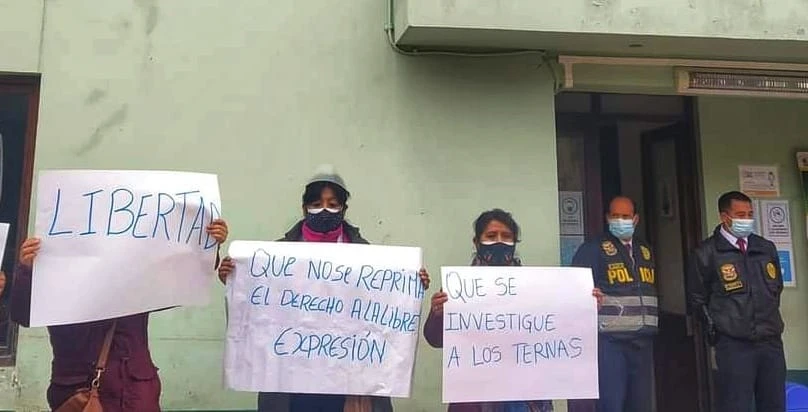 Cusco: Denuncias abuso de autoridad de PNP en protestas contra Keiko Fujimori 