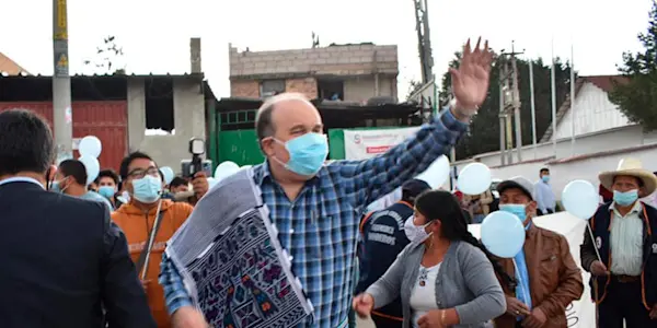 Rafael López Aliaga visita Cajamarca con miras a las elecciones 2022