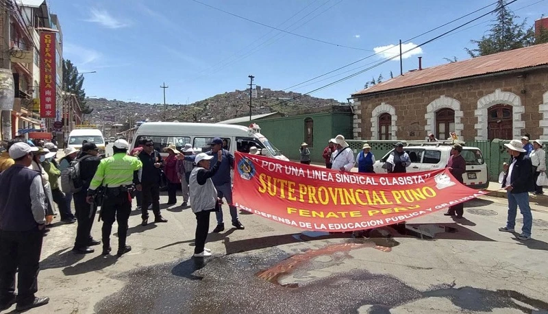 Docentes de FENATE Perú confirman su participación en la movilización del 19 de julio