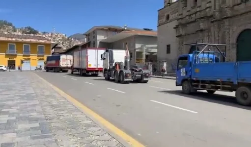 Paro de transportistas fue acatado parcialmente en Cajamarca