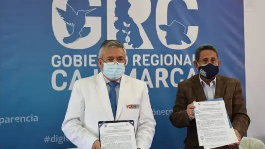 Gobierno Regional de Cajamarca e Instituto Nacional de Salud Mental firman convenio para atender a la población