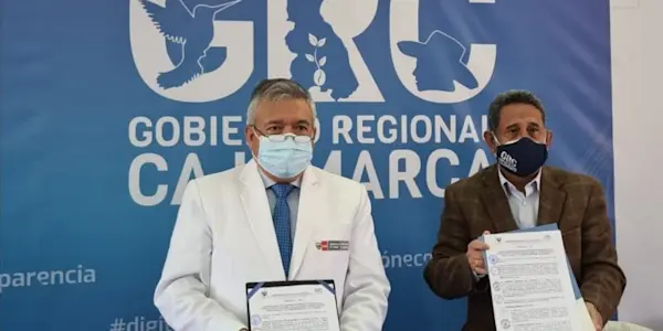Gobierno Regional de Cajamarca e Instituto Nacional de Salud Mental firman convenio para atender a la población