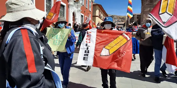 Comienzan pugnas entre parlamentarios de Perú Libre en Puno