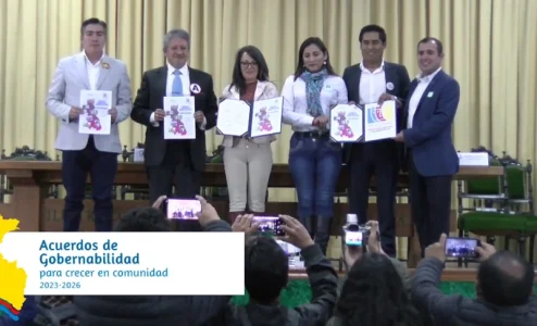 Se firma Acuerdo de Gobernabilidad de Cajamarca 