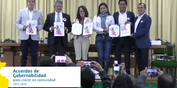 Se firma Acuerdo de Gobernabilidad de Cajamarca 