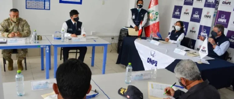 ODPE y Policía Nacional coordinan acciones con miras a las próximas elecciones generales