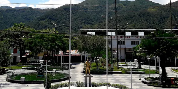 San Ramón y el presidente Leguía