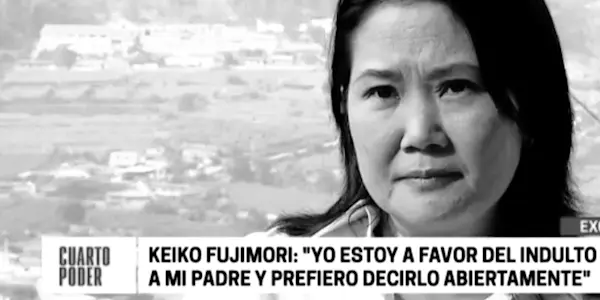 Una pieza publicitaria estupenda para Keiko Fujimori