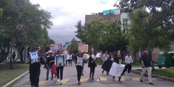 Organizaciones sociales de Ayacucho se solidarizan con Ruth Bárcena e Ilaria Ayme