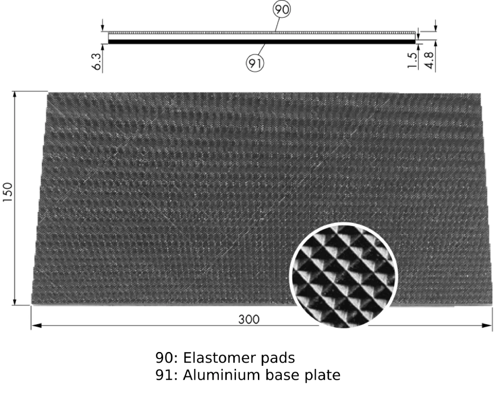 HKI 1A Adhesion pad