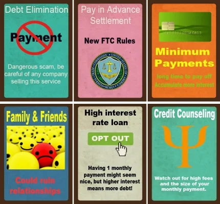 Debt cards