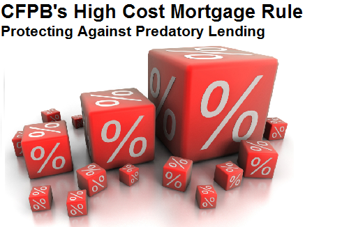 CFPB | Consumer Protection for High Cost Mortgages