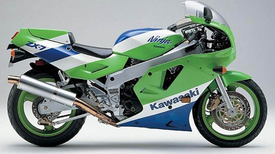 Image of a Kawasaki ZXR 750H1 89 motorbike