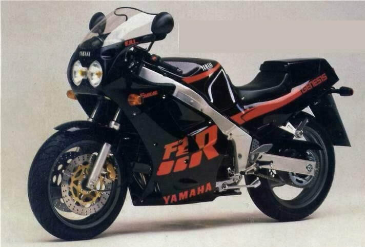 Image of a Yamaha FZR1000 Genesis motorbike