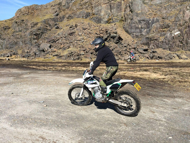 motorbiking-in-a-quarry