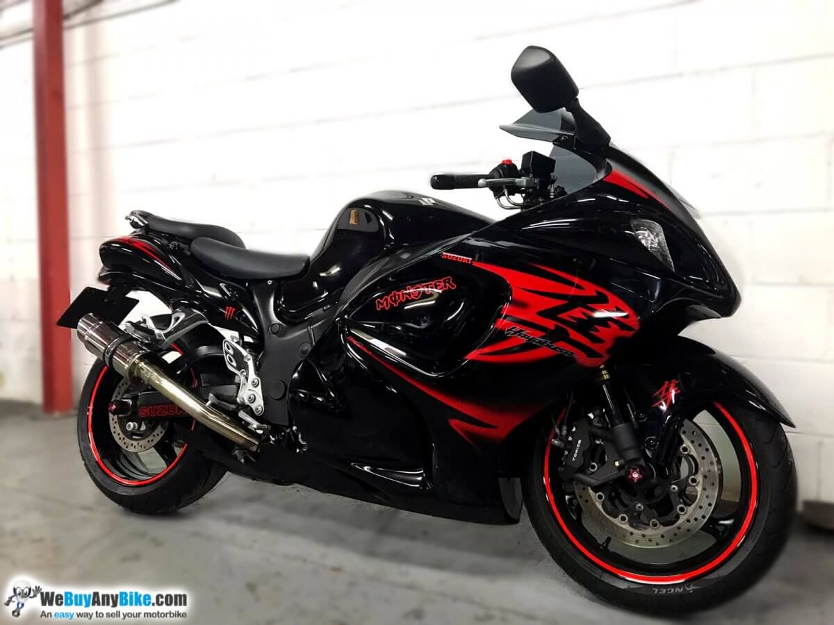 Suzuki hayabusa deals black and red