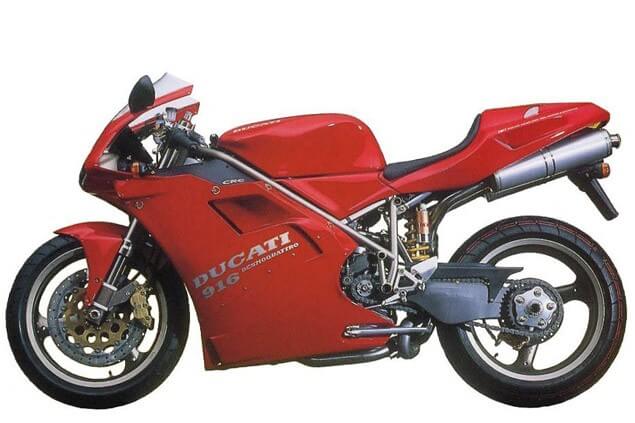 Image of a DUCATI 916 motorbike