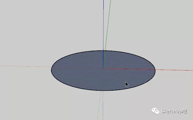 绘制一个圆，并调整圆的段数