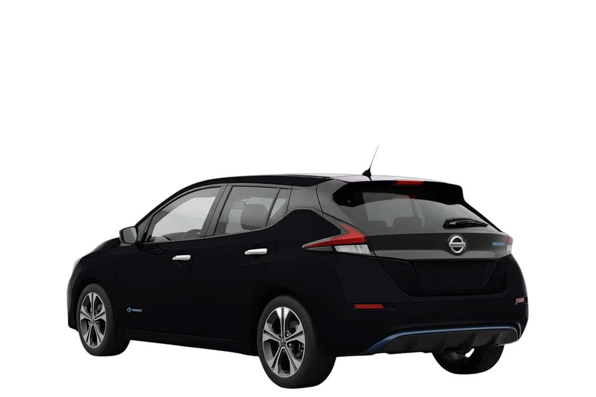 Nissan Leaf rear left, in a subscription plan