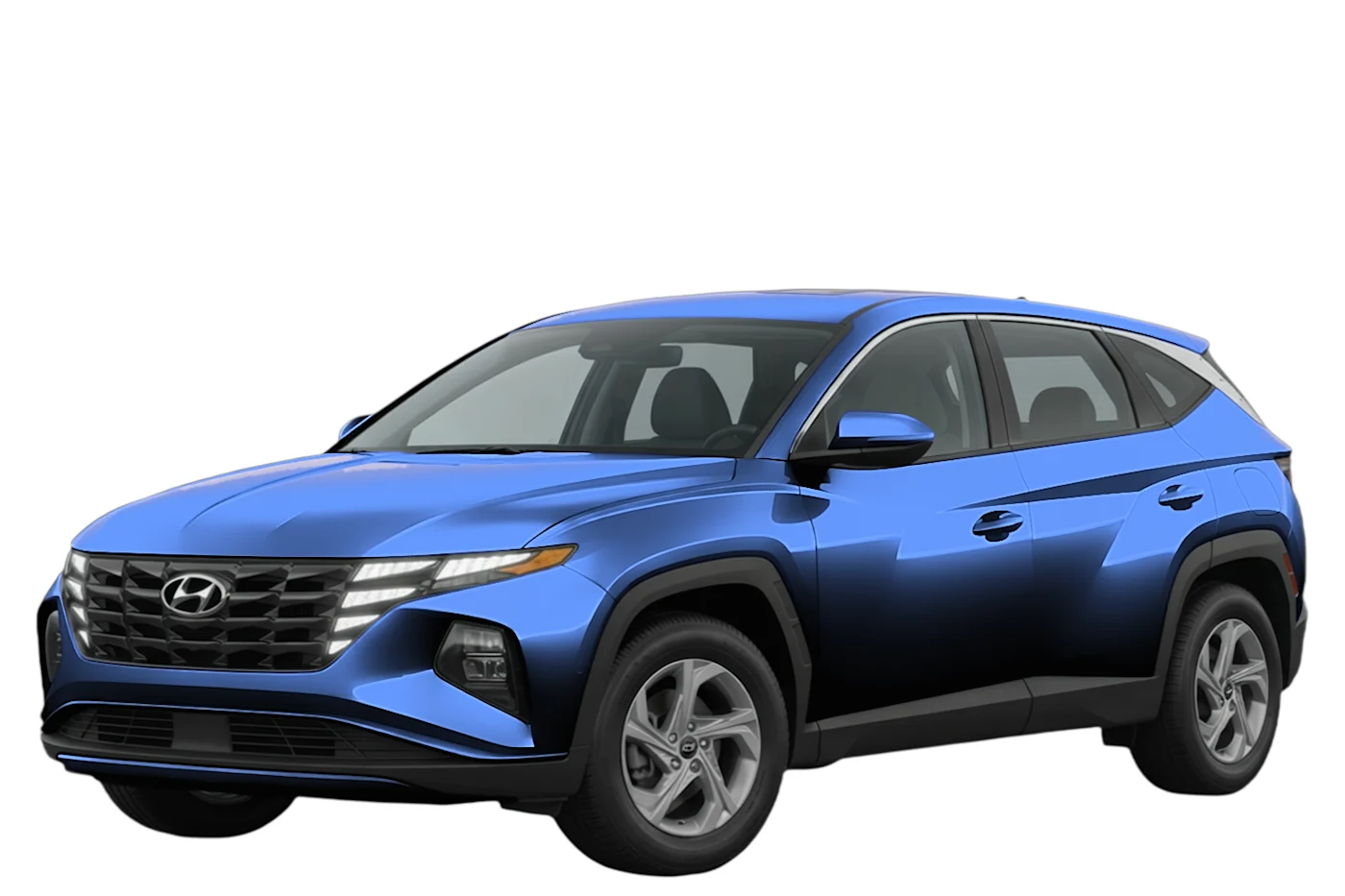 Hyundai Tucson front left, in a finance quote