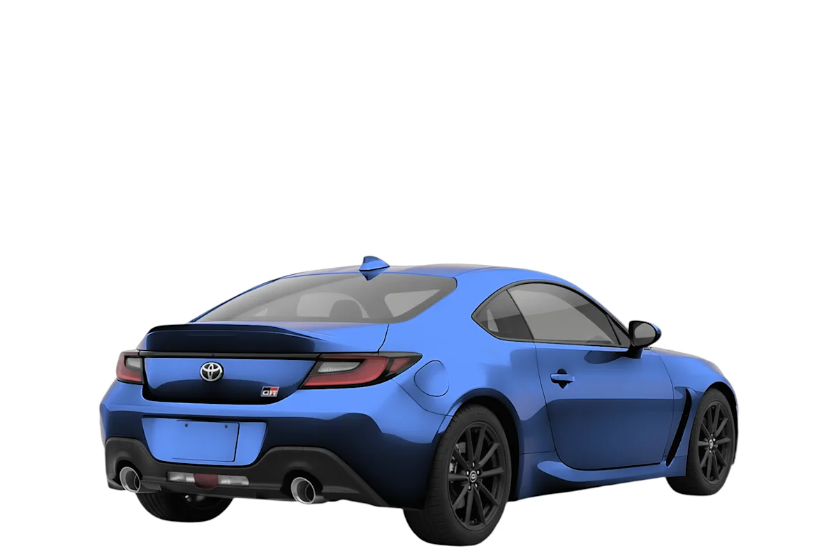 Toyota GR86 rear right, for an editorial review