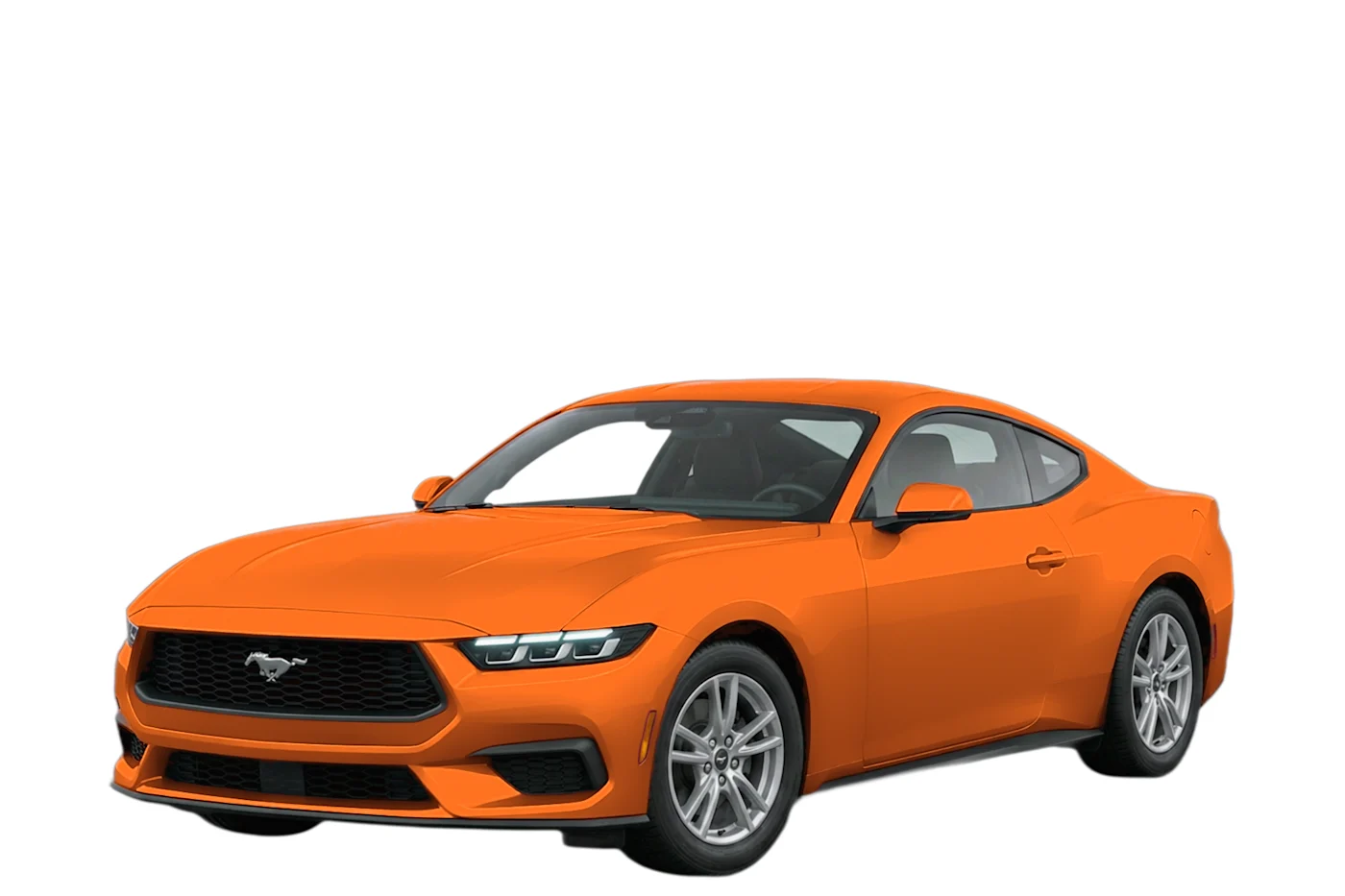 Ford Mustang front left, in a campaign