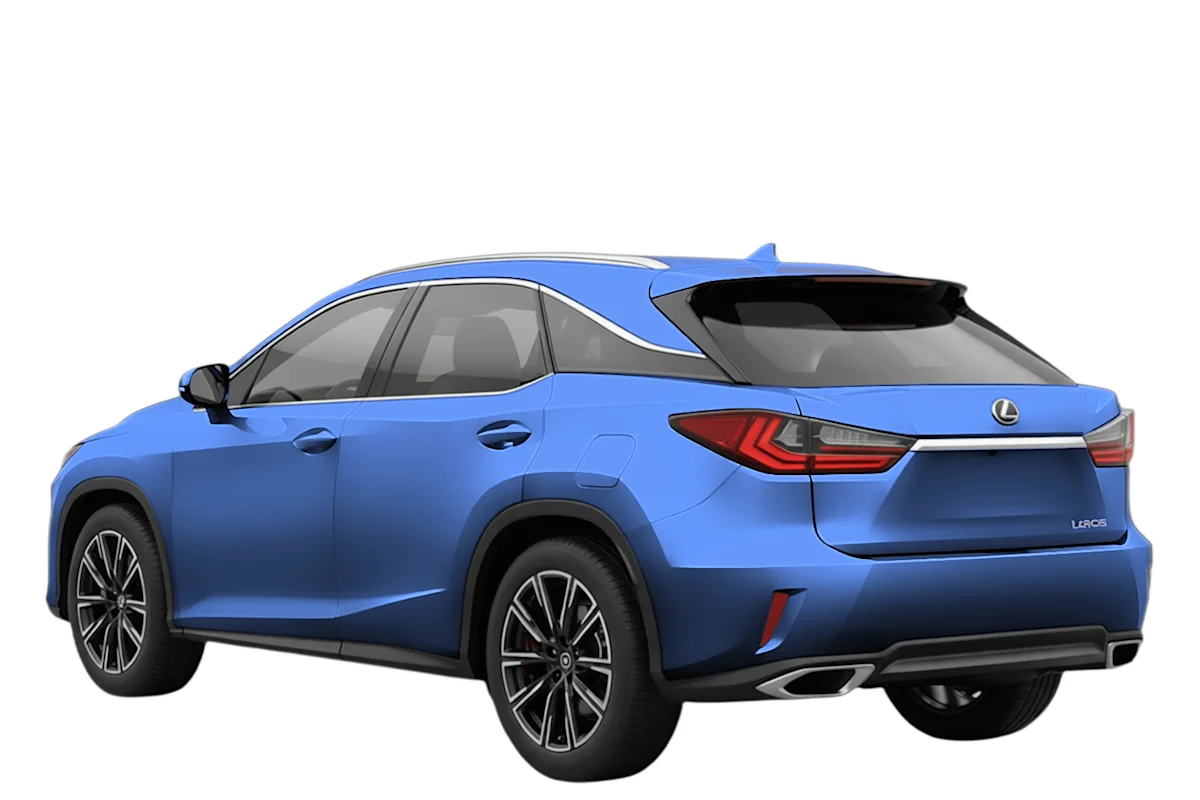 Lexus RX rear left, for a broker's client