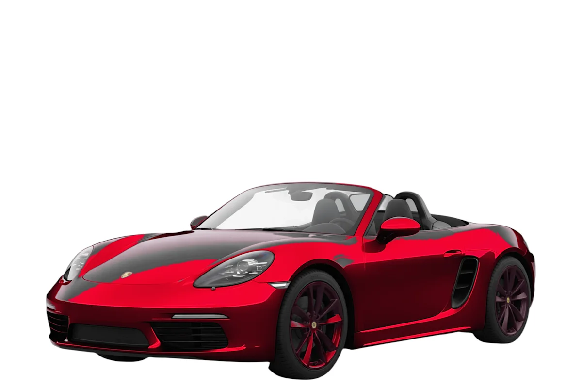 Porsche 718 Boxster front left, for an editorial review