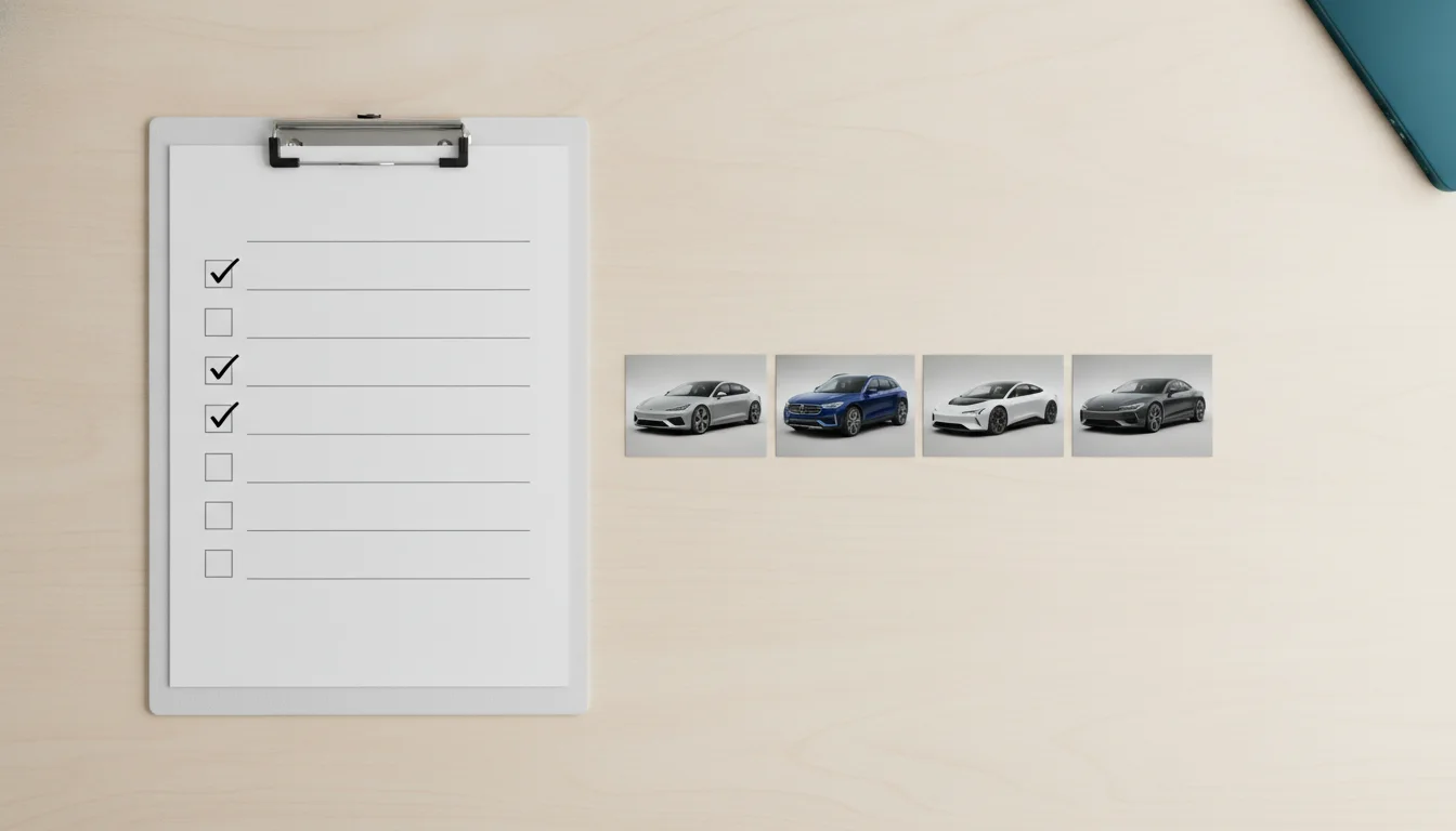 How to sell cars online: the imagery checklist