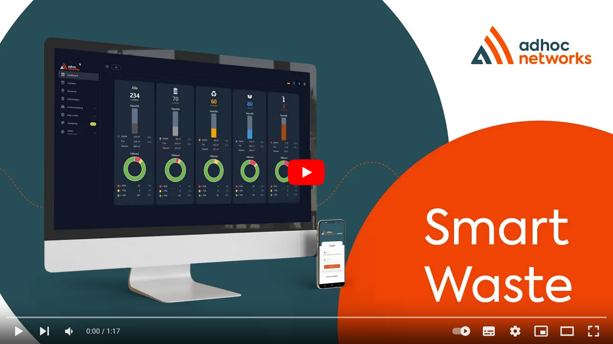adhoc smart waste video thumbnail