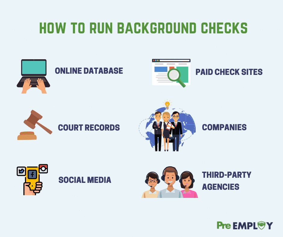 How to run background checks