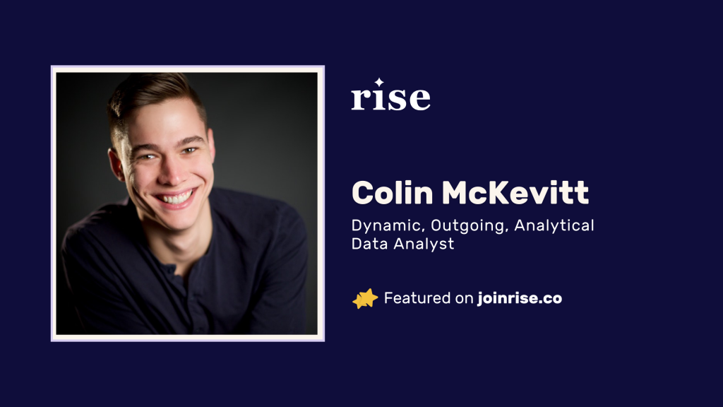 Colin McKevitt on Rise
