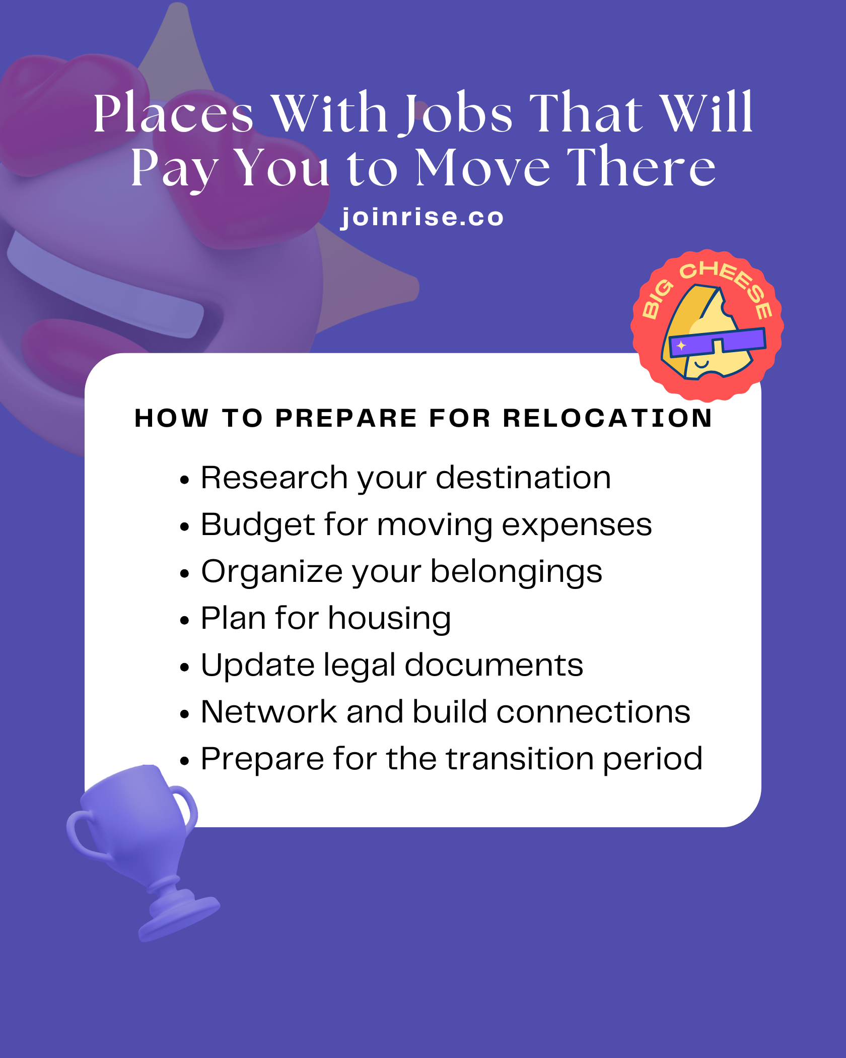 How to prepare for relocation