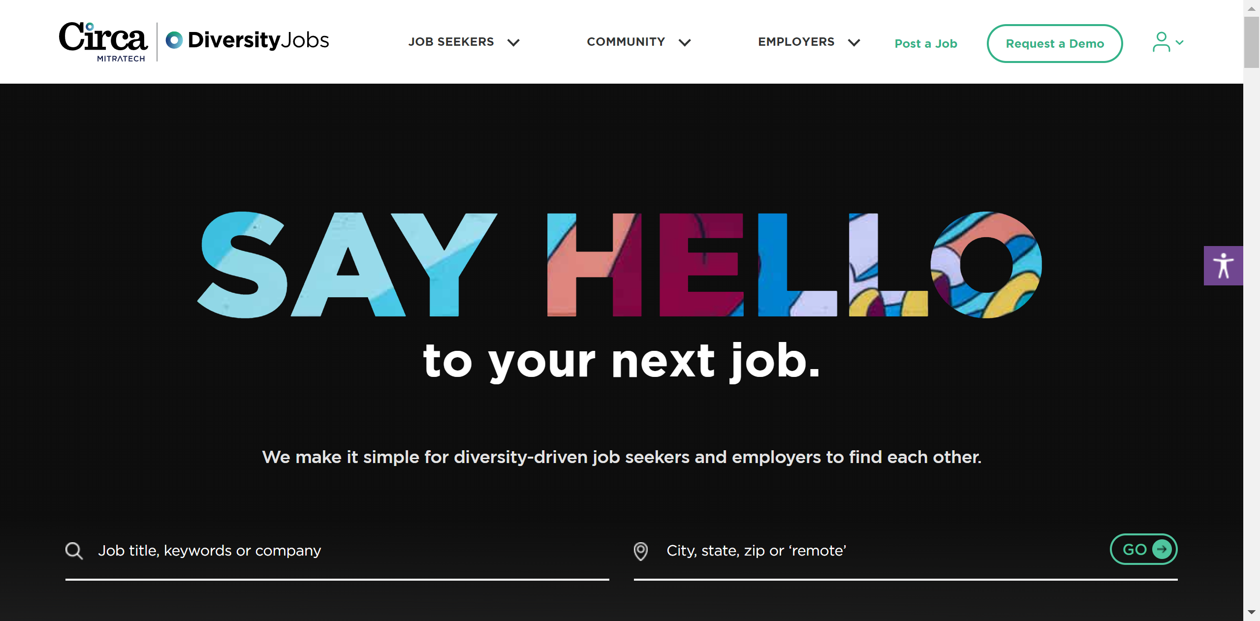Diversity Jobs screenshot