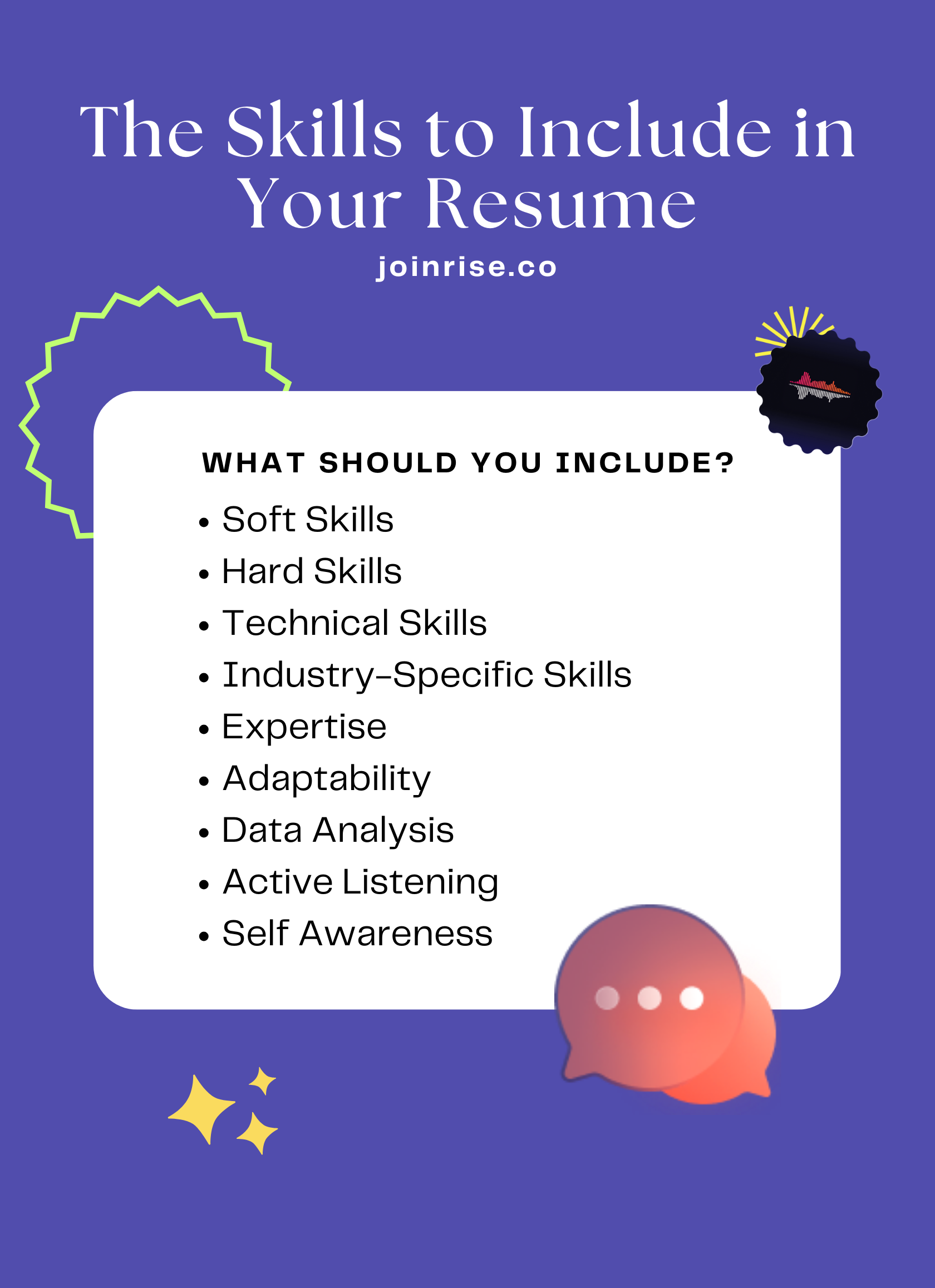 The Skills to Include in Your Resume to Get Noticed