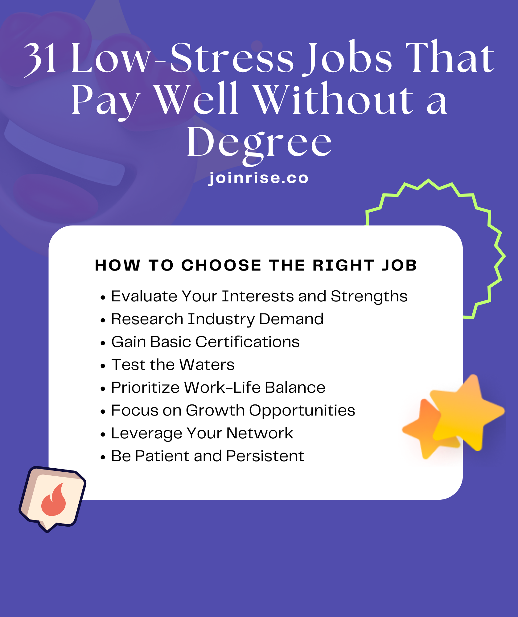 31 Low-Stress Jobs That Pay Well Without a Degree