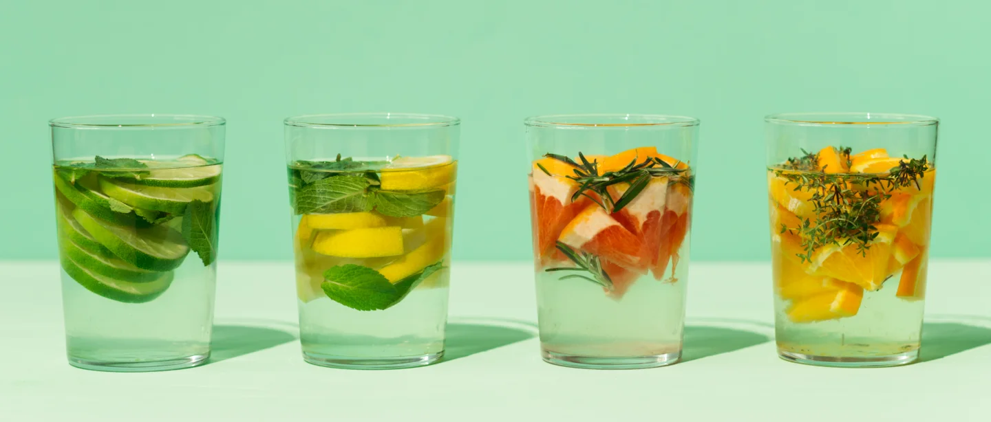 Glass Water/Fruit Infusion Pitcher